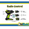 Auto A Control Remoto Efecto Humo Azul