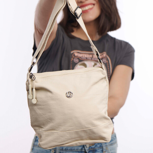 Morral microfibra Crema