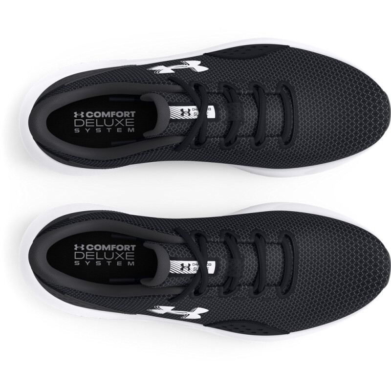 UA W Charged Surge 4-BLK BLK-001