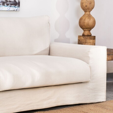 Sillón Cannes 3 Cuerpos Crudo U