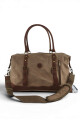 Bolso de viaje de lona Marrón