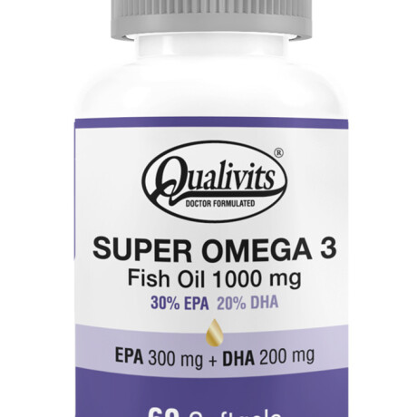 Qualivits Super Omega 3 60 softgels