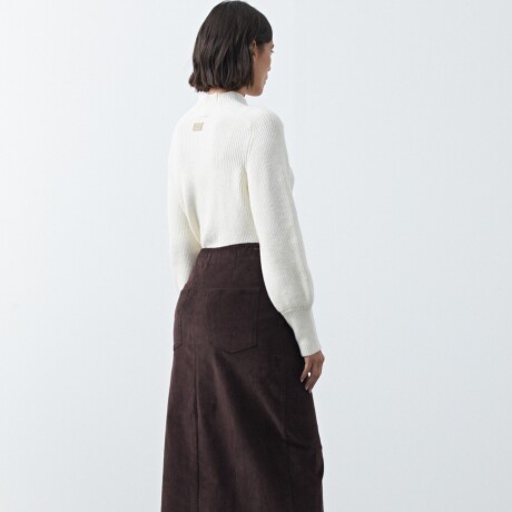 FALDA GOLDFIELD Chocolate