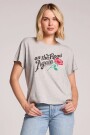 REMERA DE MANGA CORTA WILLIE N Gris