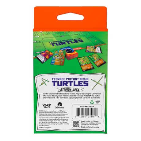 UniVersus Starter Deck - TMNT UniVersus Starter Deck - TMNT