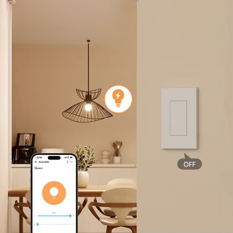 Plaqueta inteligente WIFI blanca c/1 int. Zigbee SO0061
