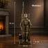 Atizador Soldado Kassel Set De 5 Piezas Base Cuadrada Ag212 ATIZADOR KASSEL AG212 74CM