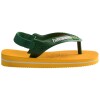 Sandalias Havaianas Baby Brasil Logo Niños Amarillo Pop/amazonia