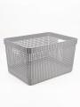 CESTA PLASTICA BLANCO