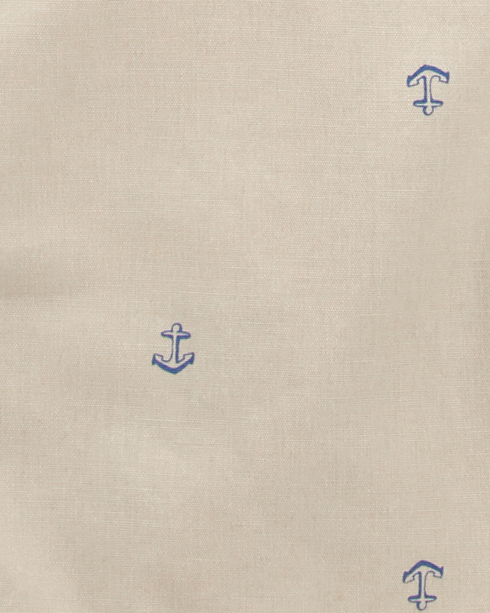 Enterito corto de algodón diseño anclas Sin color