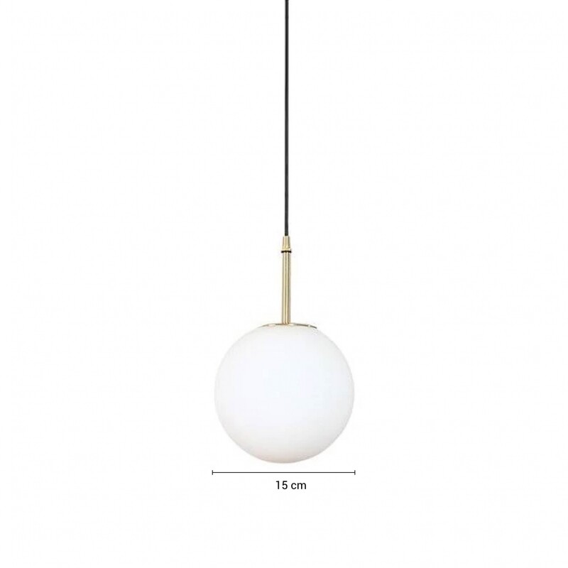 ARTEFACTO COLGANTE DECORATIVO VENANCIO 1 Lámpara Colgante Venancio 1 Dorado ø 15 cm