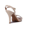 Sandalia Formal Mujer Vizzano Con Hebilla Crema