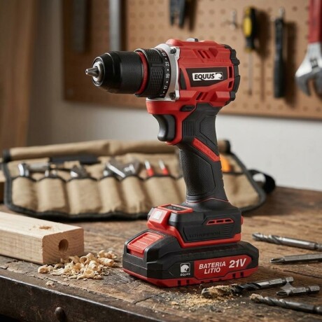 TALADRO Y ATORNILLADOR INALAMBRICO 21V BRUSHLESS 1 BATERIA N/a