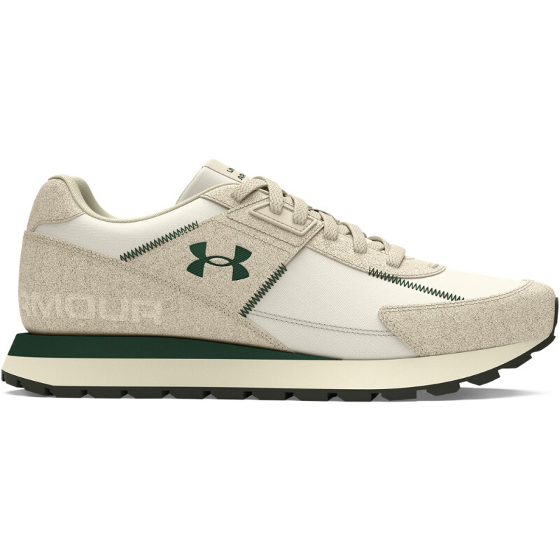 UA Essential Runner-BRN WHT-106