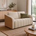SILLÓN SIDNEY 2 CUERPOS COLOR ARENA Sillón Sidney 2 Cuerpos Color Arena