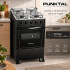 Cocina Punktal Pk-375c COCINA A GAS NEGRA PUNKTAL PK-375C AP