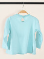 BLUSA MIX TURQUESA