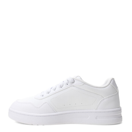 Championes de Mujer Puma Court Classy Blanco - Plata