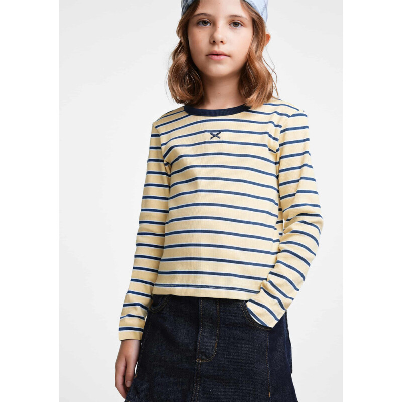 BLUSA ML FEM BEGE CLARO