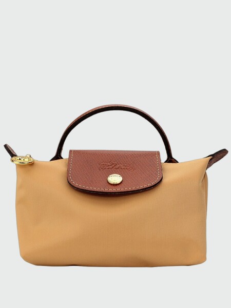 LONGCHAMP - LE PLIAGE ORIGINAL, POUCH Beige