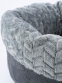 CAMA CIRULAR MASCOTAS GRIS