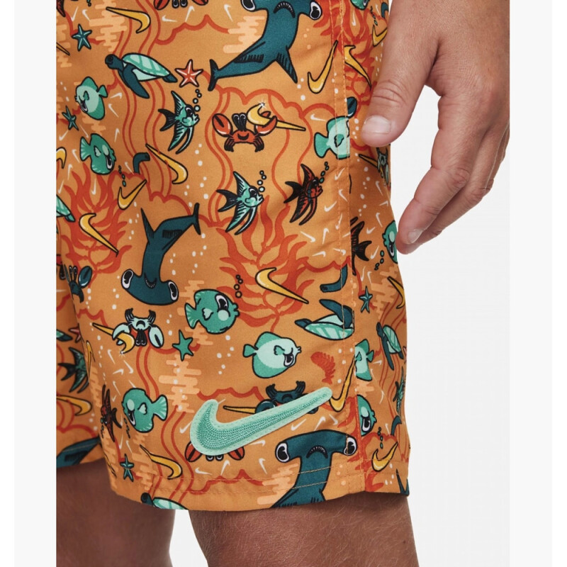 8" VOLLEY SHORT KUMQUAT KUMQUAT