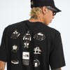 Remera de manga corta regular Mountain Mirage Tnf Black