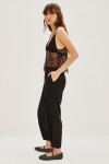 Pantalon Asia Negro
