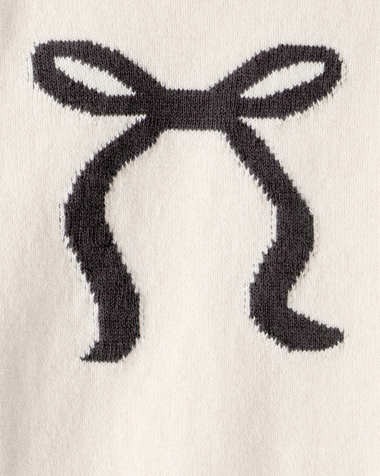 Set dos piezas de algodón, pantalón y buzo, marfil Sin color