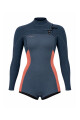 Hyperfreak Dama 2mm - Chest Zip - LS Springsuit - Gris Hyperfreak Dama 2mm - Chest Zip - LS Springsuit - Gris