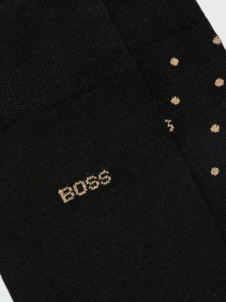 BOSS - Set de Regalo 2 Pares de Medias Azul