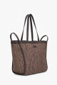 Bolso rafia chocolate