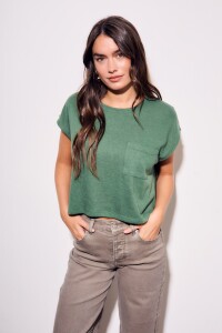 Remera Algodón Verde