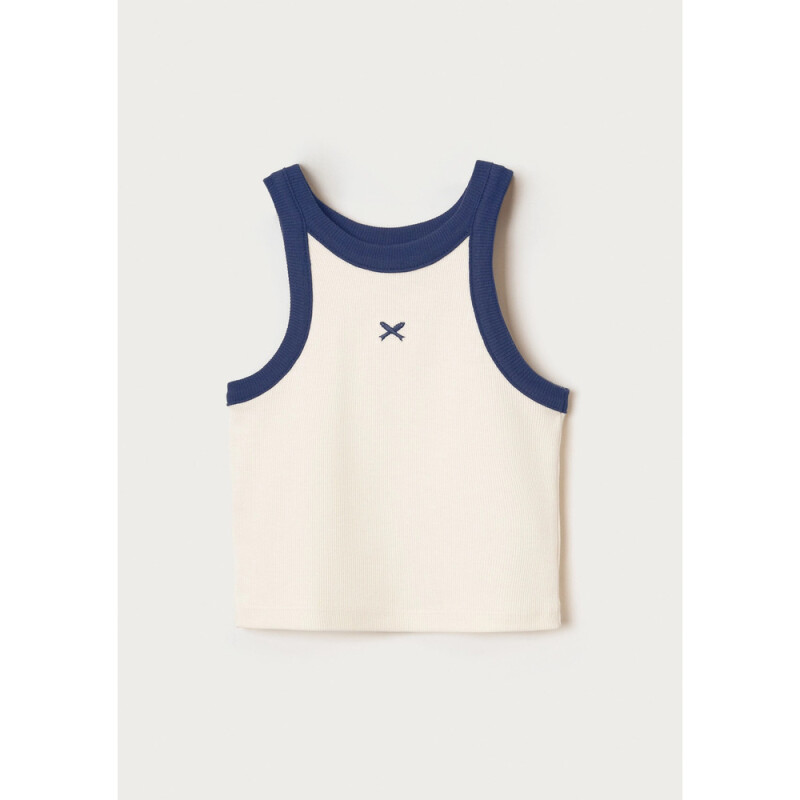 BLUSA SM FEM OFF WHITE