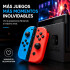 Control Joystick Para Nintendo Switch Inalámbrico Bluetooth Color Rojo y Azul.
