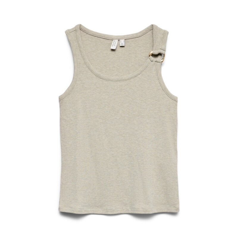 VMKIKI S/L O-NECK TOP JRS BTQ BIRCH