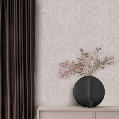 Empapelado Rhombus Taupe