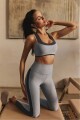Bra Heatherflex Principal Low Impact Bra Mujer Raincloud Heather/Midnight