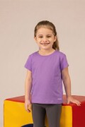 Remera Deportiva para Niñas. Lavanda