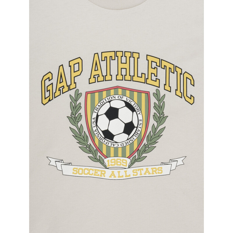 V-FRCH GAP ATHLETIC SOCCER TEE REGULAR GREY 688