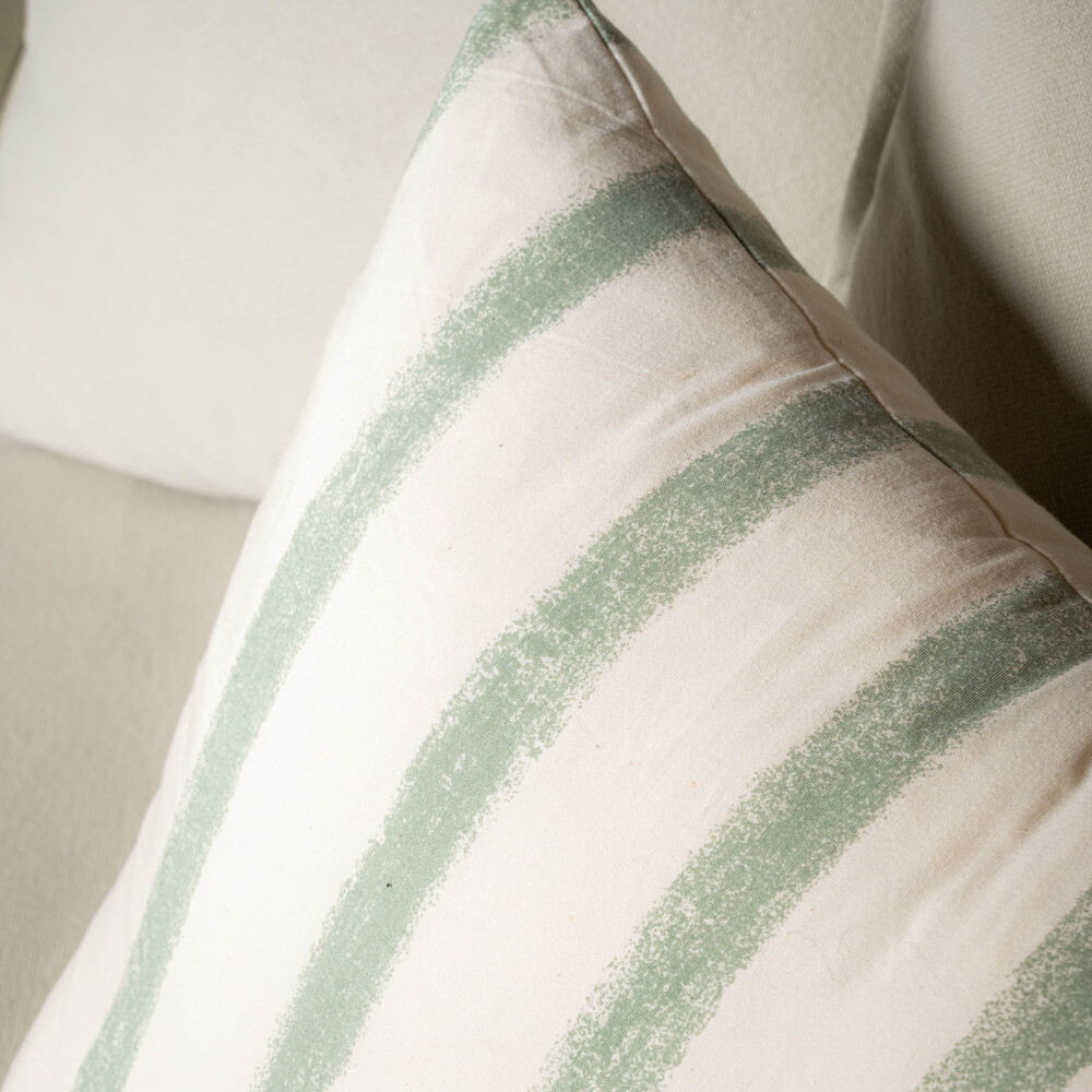 Funda almohadón Margarita, verde Funda almohadón Margarita, verde