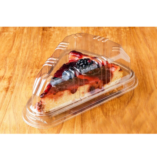 BLISTER TRIANGULAR PORCION TORTA TRANSPARENTE