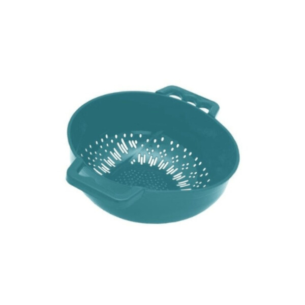 COLADOR DE PASTAS PLASTICO 29X13 CM. BLANCO