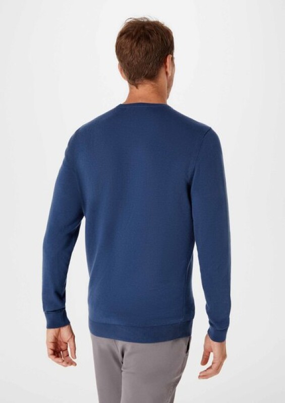 BLUSAO MASC AZUL MEDIO