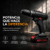 Taladro Percutor Atornillador + 2 Baterías 48V Inalambrico Negro