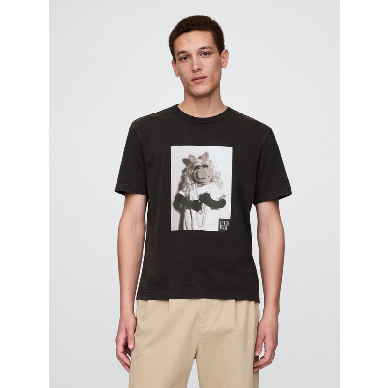 DIS X GAP MUPPETS PHOTO TEE MOONLESS NIGHT