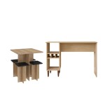 COMBO COCINA - BARRA DESAYUNADORA + JUEGO DE COMEDOR COMBO COCINA - BARRA DESAYUNADORA + JUEGO DE COMEDOR
