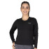 L/S FEM POLY/VIS/SPX EVERLAST SAVANNA BK W6 NEGRO