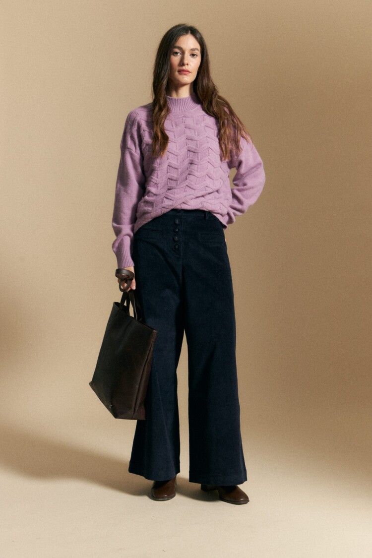 SWEATER MARE Lila Amatista