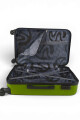 Valija mediana ABS (fibra) de 24" Verde